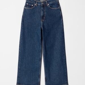 & Other Stories Blue Wide Leg Jeans
